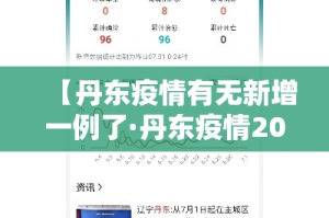 【丹东疫情有无新增一例了·丹东疫情2021】