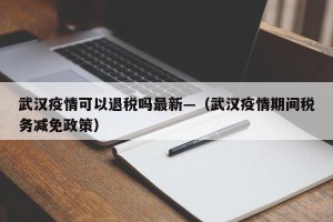 武汉疫情可以退税吗最新—（武汉疫情期间税务减免政策）