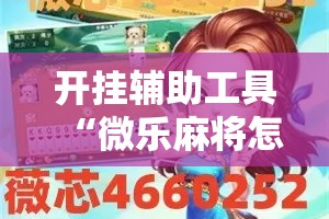 开挂辅助工具“微乐麻将怎么开挂教程”分享用挂教程