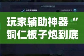玩家辅助神器“铜仁板子炮到底有没有挂”科技辅助神器手机版