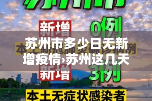 苏州市多少日无新增疫情›苏州这几天有新增病例吗