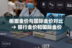 柜面金价与国际金价对比 → 银行金价和国际金价