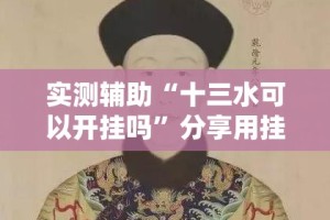 实测辅助“十三水可以开挂吗”分享用挂教程