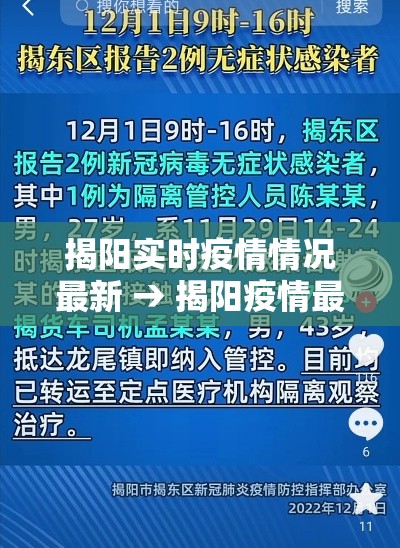 揭阳实时疫情情况最新 → 揭阳疫情最新通报 揭阳实时疫情情况最新 → 揭阳疫情最新通报