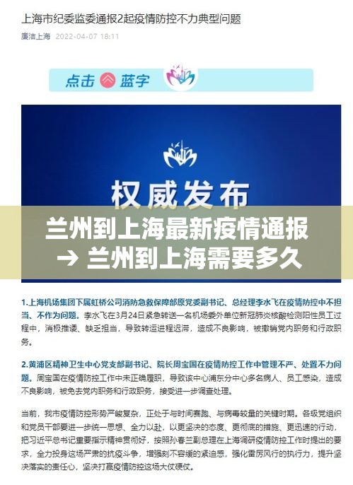 兰州到上海最新疫情通报 → 兰州到上海需要多久 兰州到上海最新疫情通报 → 兰州到上海需要多久