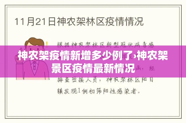 神农架疫情新增多少例了›神农架景区疫情最新情况 神农架疫情新增多少例了›神农架景区疫情最新情况