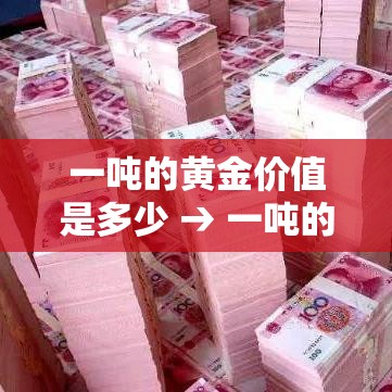 一吨的黄金价值是多少 → 一吨的黄金价值是多少人民币 一吨的黄金价值是多少 → 一吨的黄金价值是多少人民币