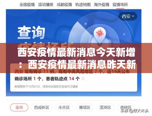 西安疫情最新消息今天新增:西安疫情最新消息昨天新增 西安疫情最新消息今天新增:西安疫情最新消息昨天新增