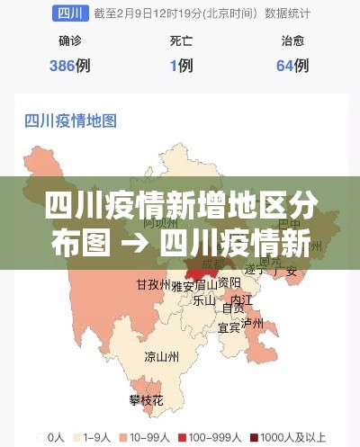 四川疫情新增地区分布图 → 四川疫情新增数据