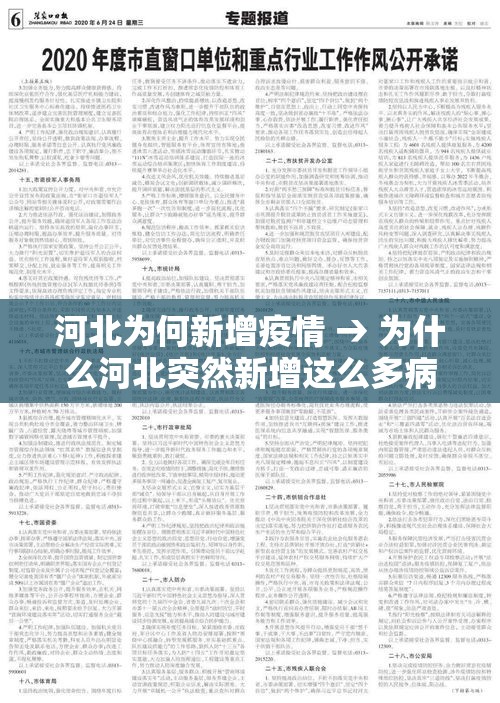 河北为何新增疫情 → 为什么河北突然新增这么多病例 河北为何新增疫情 → 为什么河北突然新增这么多病例