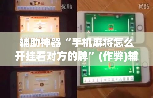 辅助神器“手机麻将怎么开挂看对方的牌”(作弊)辅助透视教程