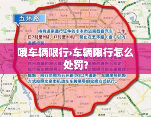 哦车辆限行›车辆限行怎么处罚?