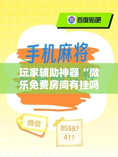 玩家辅助神器“微乐免费房间有挂吗”科技辅助神器手机版