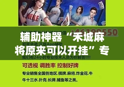 辅助神器“禾城麻将原来可以开挂	”专业师傅带你一起了解(确实有挂