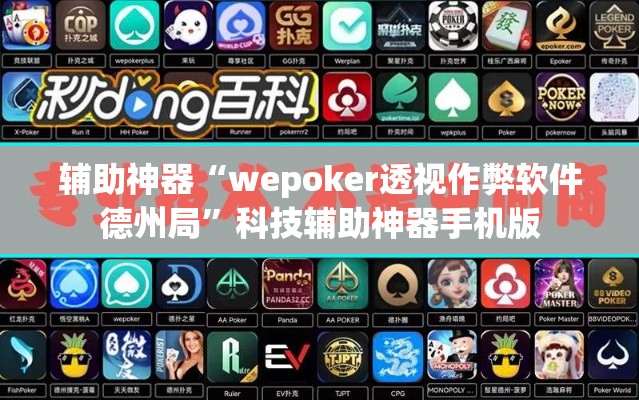 辅助神器“wepoker透视作弊软件德州局	”科技辅助神器手机版
