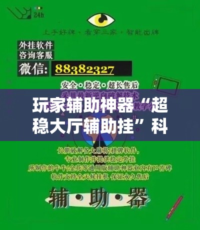 玩家辅助神器“超稳大厅辅助挂”科技辅助神器手机版