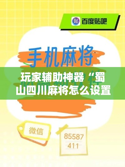 玩家辅助神器“蜀山四川麻将怎么设置都是赢”分享用挂教程
