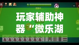 玩家辅助神器“微乐湖北麻将小程序怎么开挂	”科技辅助神器手机版