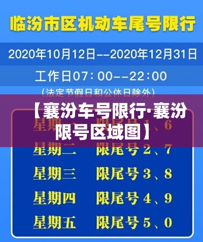 【襄汾车号限行·襄汾限号区域图】 【襄汾车号限行·襄汾限号区域图】