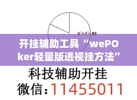 开挂辅助工具“wePOker轻量版透视挂方法”(作弊)辅助透视教程