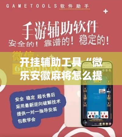 开挂辅助工具“微乐安徽麻将怎么提高胜率”专业师傅带你一起了解(确实有挂