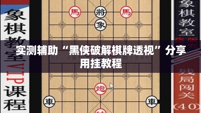 实测辅助“黑侠破解棋牌透视”分享用挂教程