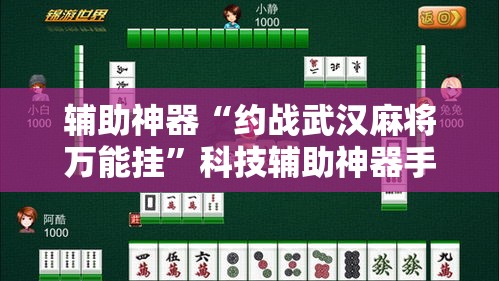 辅助神器“约战武汉麻将万能挂”科技辅助神器手机版