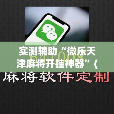 实测辅助“微乐天津麻将开挂神器”(透视)其实确实有挂
