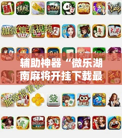 辅助神器“微乐湖南麻将开挂下载最新版”分享用挂教程