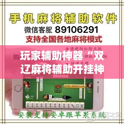 玩家辅助神器“双辽麻将辅助开挂神器”(作弊)辅助透视教程