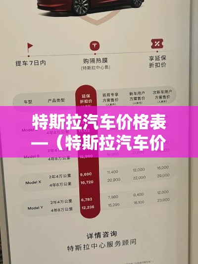 特斯拉汽车价格表—(特斯拉汽车价格表2016) 特斯拉汽车价格表—(特斯拉汽车价格表2016)